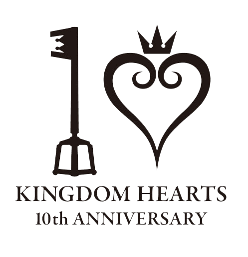 File:Kingdom Hearts 10th Anniversary Logo.png