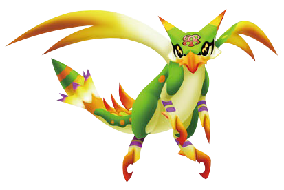 File:Ryu Dragon (Spirit) KH3D.png - Kingdom Hearts Wiki, the Kingdom ...