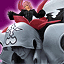 Marluxia's second form portrait in Kingdom Hearts Re:Chain of Memories.