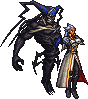 Ansem with his Dark Figure from Final Fantasy Record Keeper.