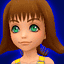 Selphie's journal portrait in Kingdom Hearts Re:Chain of Memories.
