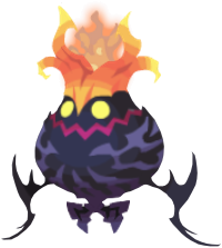 The Flame Core Heartless from Quest 20.