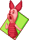 Piglet's very shocked talk sprite.