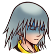 Riku's sprite when he is in critical condition.