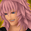 Marluxia's first Attack Card portrait in Kingdom Hearts Re:Chain of Memories.