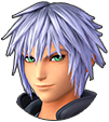 Unused idle sprite of Riku not in combat as a party member.