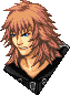 Marluxia's talk sprite from Kingdom Hearts Chain of Memories.