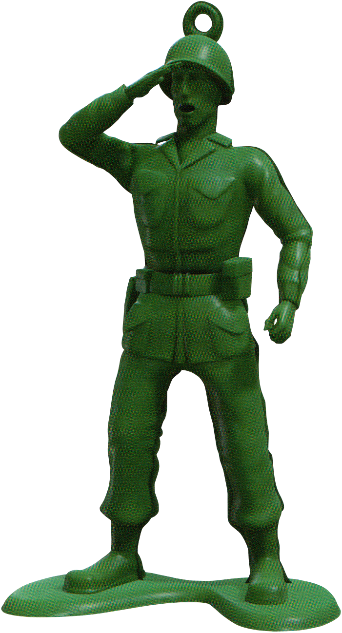 One of the Green Army Men