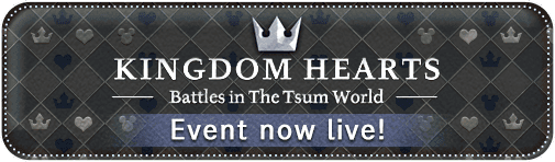 File:Kingdom Hearts Battles in the Tsum World Banner DTT.png