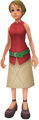 Citizen seen during "Arrival in Hollow Bastion" cutscene.