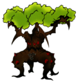 Concept art of the Mad Treant.