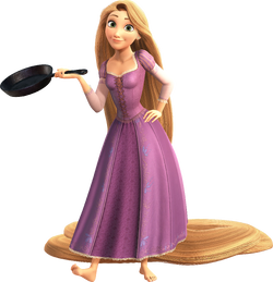 Official render for Rapunzel