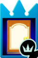 The world icon in Kingdom Hearts Chain of Memories.
