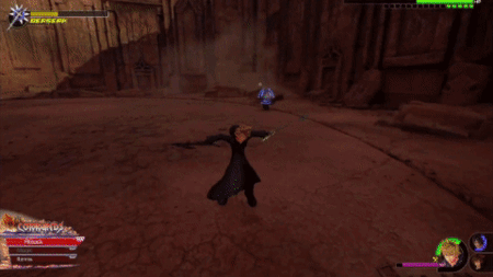 The Cross Slash ability