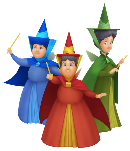 File:Flora, Fauna, and Merryweather KHBBS.png