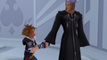 Sora reunites with Riku in The World That Never Was.