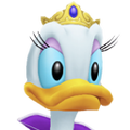 Daisy Duck's journal portrait in Kingdom Hearts HD 1.5 ReMIX.