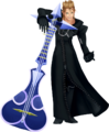 A render of Demyx as he appears in Kingdom Hearts II