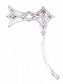 Concept art of the Gallant Achillea from the Kingdom Hearts 358/2 Days Ultimania.