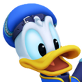 Donald Duck's journal portrait in Kingdom Hearts HD 1.5 ReMIX.