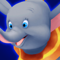 Dumbo's journal portrait in the HD version of Kingdom Hearts Re:Chain of Memories.