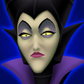 Maleficent's journal portrait in the HD version of Kingdom Hearts Re:Chain of Memories.