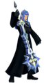 Saïx in Kingdom Hearts 358/2 Days.
