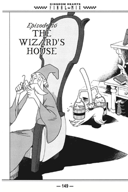 Episode 16 - The Wizard's House (Front) KH Manga.png