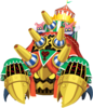 The Circus Fortress<span style="font-weight: normal">&#32;(<span class="t_nihongo_kanji" style="white-space:nowrap" lang="ja" xml:lang="ja">サーカスフォートレス</span><span class="t_nihongo_comma" style="display:none">,</span>&#32;<i>Sākasu Fōtoresu</i><span class="t_nihongo_help noprint"><sup><span class="t_nihongo_icon" style="color: #00e; font: bold 80% sans-serif; text-decoration: none; padding: 0 .1em;">?</span></sup></span>)</span> Raid Boss from the 2nd Anniversary event.
