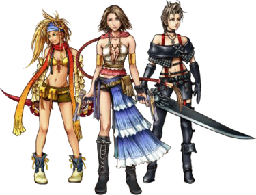 Yuna, Rikku, and Paine - Kingdom Hearts Wiki, the Kingdom Hearts ...