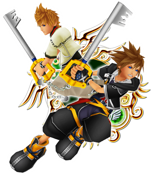 File:Sora & Roxas 7★ KHUX.png