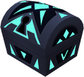 A small chest as it appears in The World That Never Was and the Garden of Assemblage