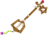 The unnamed wooden Keyblade of the Moogle from the 2nd Anniversary event.