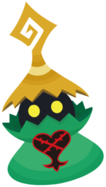 The Green Requiem (グリーンレクイエム, Gurīn Rekuiemu?) Heartless that appears in the Castle of Dreams world for the first time.