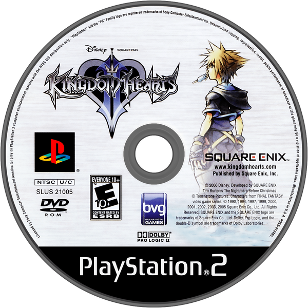 File:Kingdom Hearts II Disc NA.png