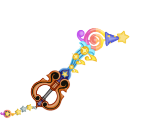The second upgrade of the Counterpoint Keyblade