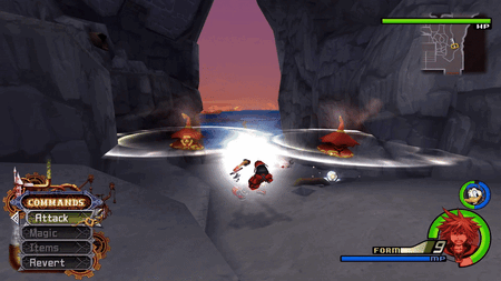 Retaliating Slash (Valor Form) KHII.gif