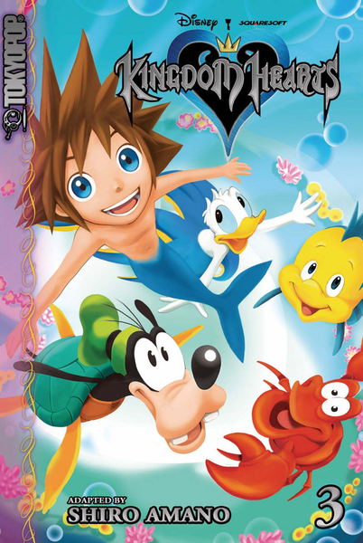 File:Kingdom Hearts, Volume 3 Cover (English).png