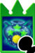 Sprite of the Mega-Potion card from Kingdom Hearts Re:Chain of Memories