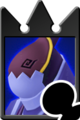 A Defender's Enemy Card in Kingdom Hearts Re:Chain of Memories.