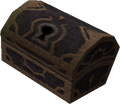A blue chest as it appears in Halloween Town