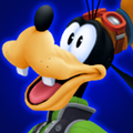 Goofy's journal portrait in the HD version of Kingdom Hearts Re:Chain of Memories.