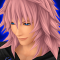 Marluxia's Magic Card portrait in the HD version of Kingdom Hearts Re:Chain of Memories.