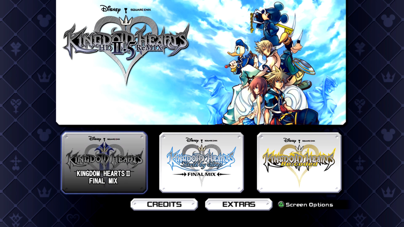 File:Opening Menu KHIIHD.png