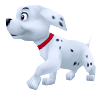 One of the 99 Puppies from Kingdom Hearts