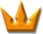 The crown that appears on post credits savegames