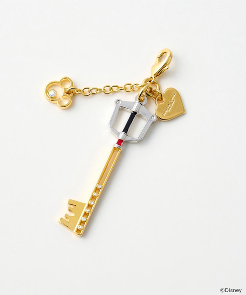 File:Keyblade Charm Kingdom Key D Samantha Thavasa.png