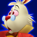White Rabbit's journal portrait in the HD version of Kingdom Hearts Re:Chain of Memories.