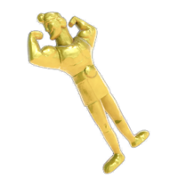The Golden Herc Figure sprite