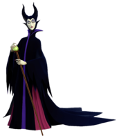 Official render of Maleficent in Kingdom Hearts III